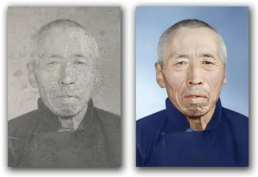 金塔破损照片修复-56